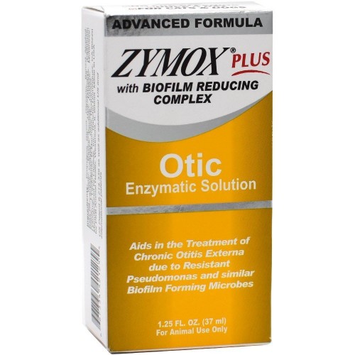 Zymox Otic PLUS (UK SELLER) Enzymatic Solution 1 Hydrocotisone Dogs